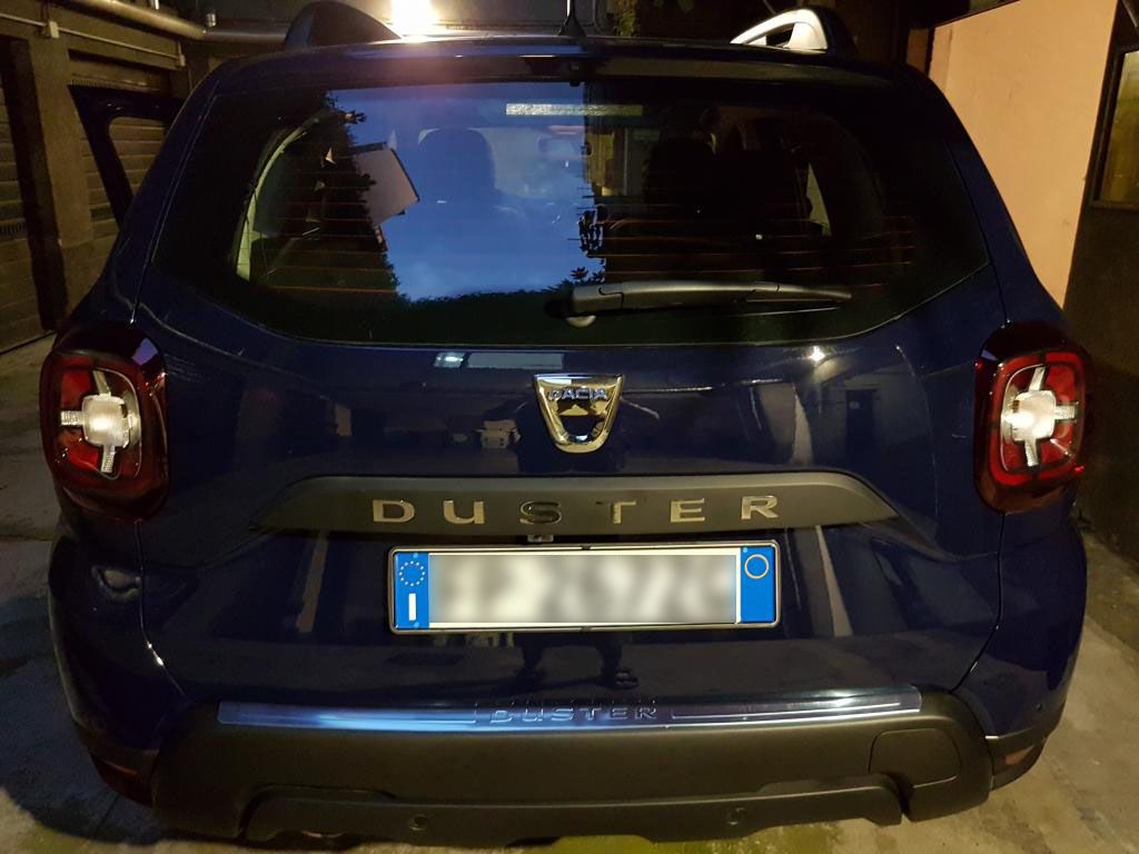 Duster II (2018-2024) - Ornament protectie portbagaj 