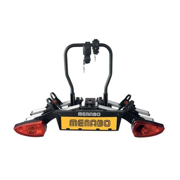 Suport biciclete Menabo Altair pentru 2 biciclete cu prindere pe carligul de remorcare