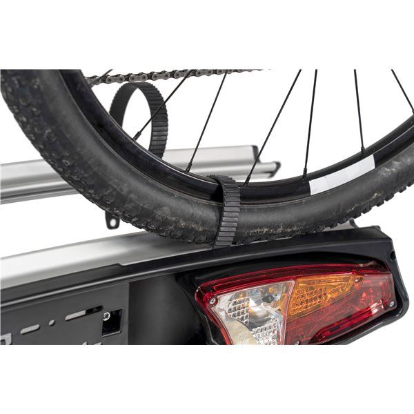 Suport biciclete Menabo Merak Tilting pentru 2 biciclete cu prindere pe carligul de remorcare