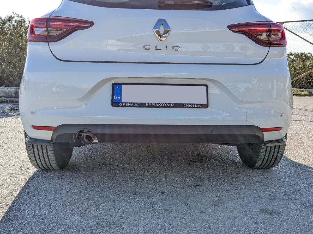 Renault Clio V (2019-) - Extensii praguri laterale spate Negru Lucios