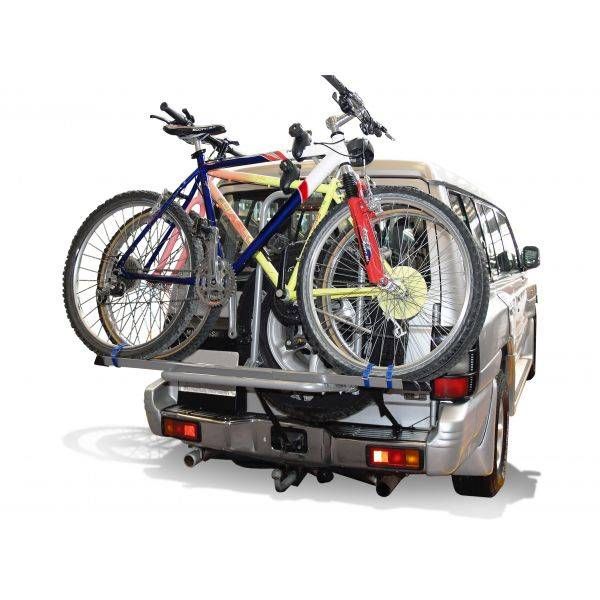 Suport biciclete Menabo Boa 3 pentru 3 biciclete cu prindere pe roata de rezerva