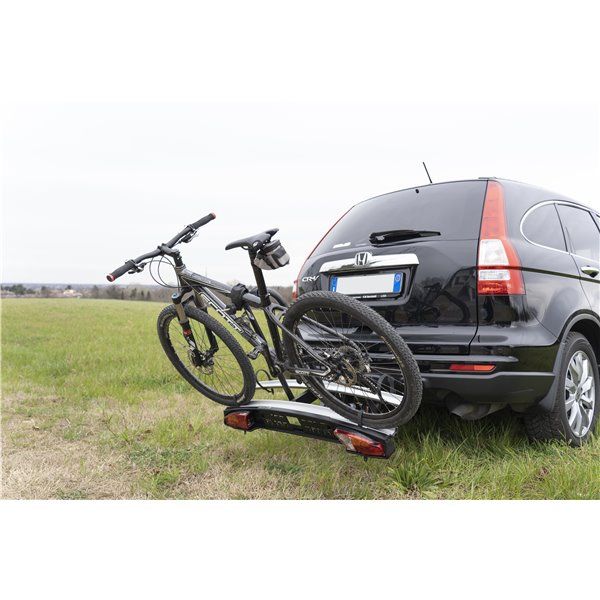 Suport biciclete Menabo Merak Rapid Plus pentru 3 biciclete cu prindere pe carligul de remorcare