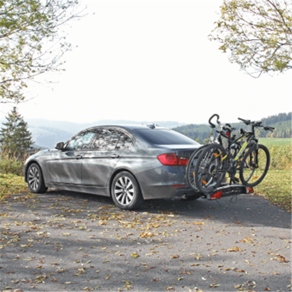 Suport biciclete Menabo Merak Eco Plus pentru 3 biciclete cu prindere pe carligul de remorcare
