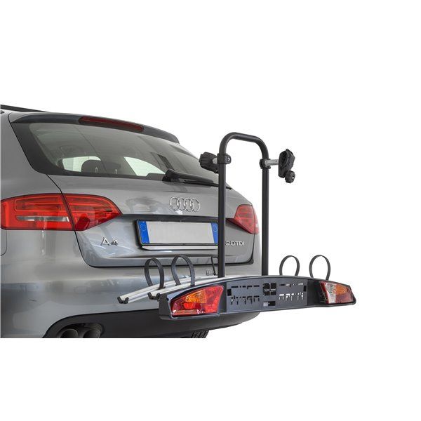 Suport biciclete Menabo Merak Tilting pentru 2 biciclete cu prindere pe carligul de remorcare