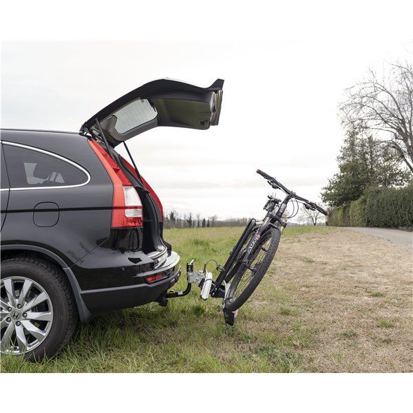 Suport biciclete Menabo Merak Rapid Plus pentru 3 biciclete cu prindere pe carligul de remorcare