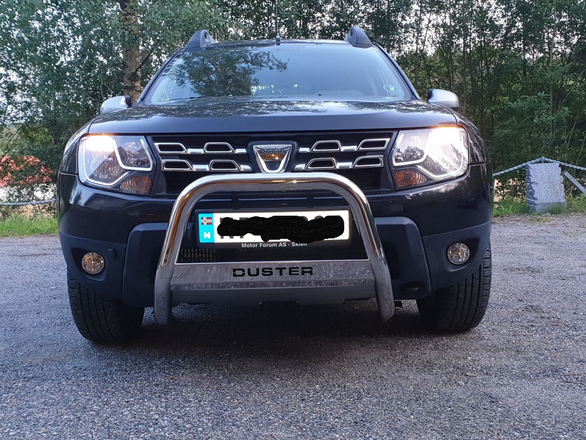 Duster (2010-2017) - Bullbar cu Logo (Dacia Original)