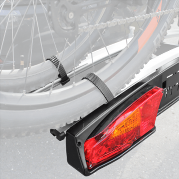 Suport biciclete Menabo Merak Eco Plus pentru 3 biciclete cu prindere pe carligul de remorcare