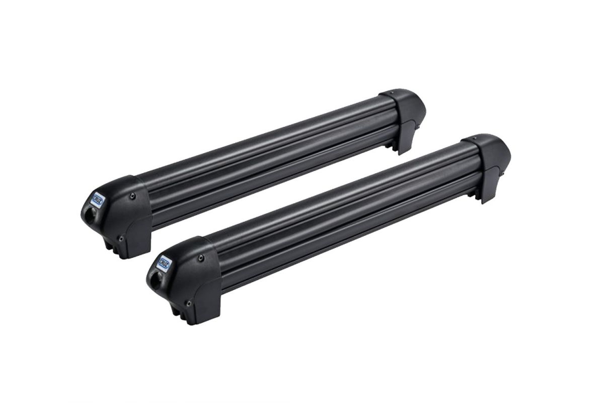 Suport pentru 6 perechi schiuri cu prindere pe bare transversale - Cruz Ski Rack Dark 6