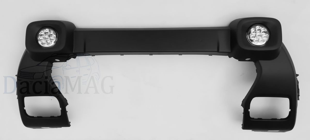 Duster II (2018-2022) - Faruri auxiliare LED pt bara fata- negru (Dacia Original)