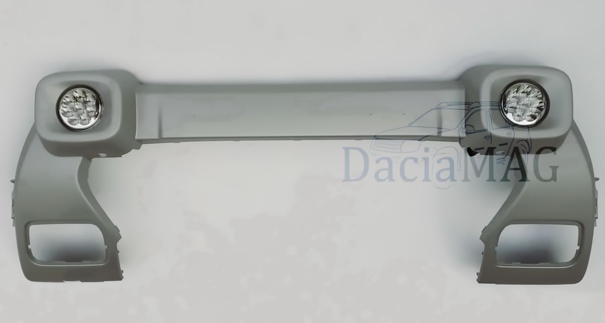 Duster II (2018-2022) - Faruri auxiliare LED pt bara fata- gri (Dacia Original)