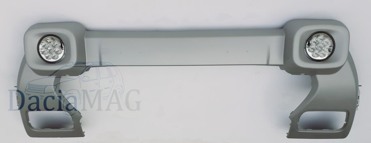 Duster II (2018-2022) - Faruri auxiliare LED pt bara fata- gri (Dacia Original)