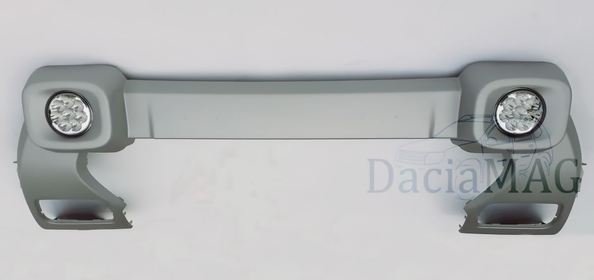 Duster II (2018-2022) - Faruri auxiliare LED pt bara fata- gri (Dacia Original)