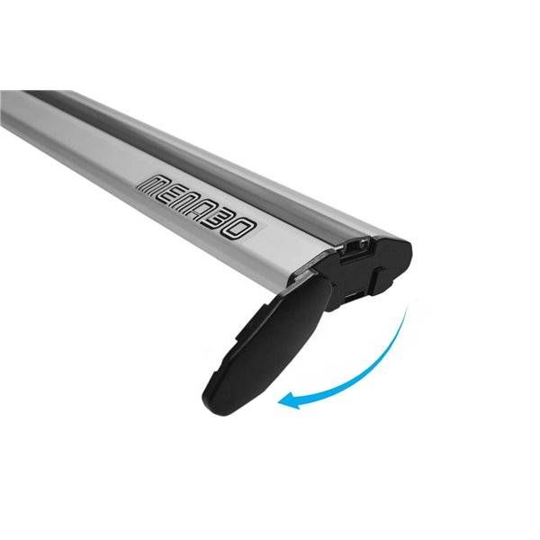 Dacia Sandero II Stepway (2013-2021) - Bare de pavilion transversale Menabo Jackson 