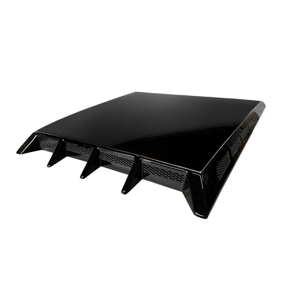 Duster III (2024-2026) / Bigster (2025 - ) - Deflector capotă REDUST - Negru lucios