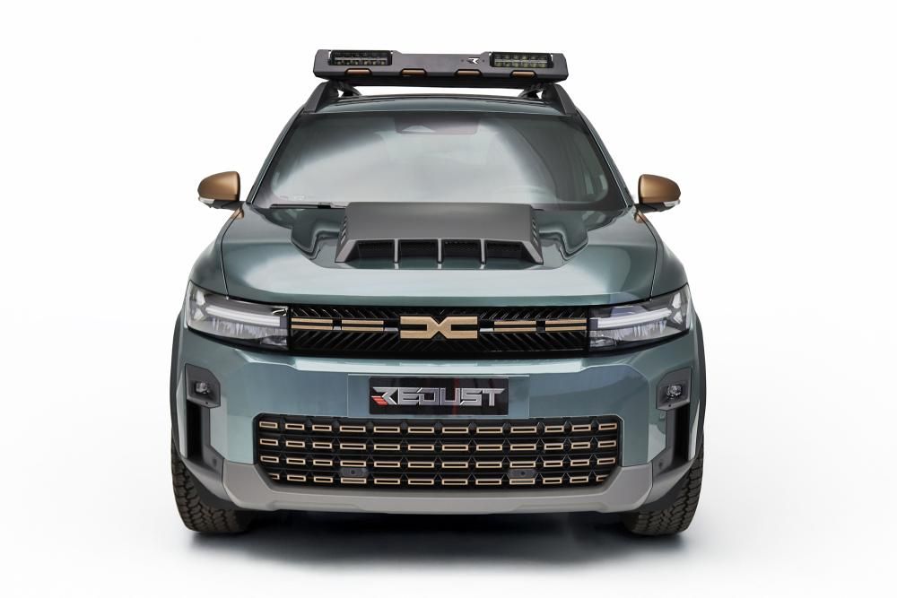 Duster III (2024-2026) / Bigster (2025 - ) - Deflector capotă REDUST - Negru mat