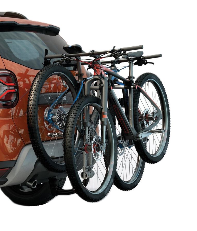 Dacia - Suport biciclete cu prindere pe carligul de remorcare  - pentru 2 biciclete (Dacia Original)