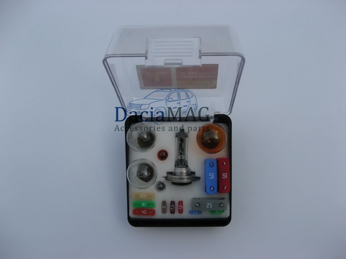 Duster - Kit becuri si sigurante H7 (Dacia Original)