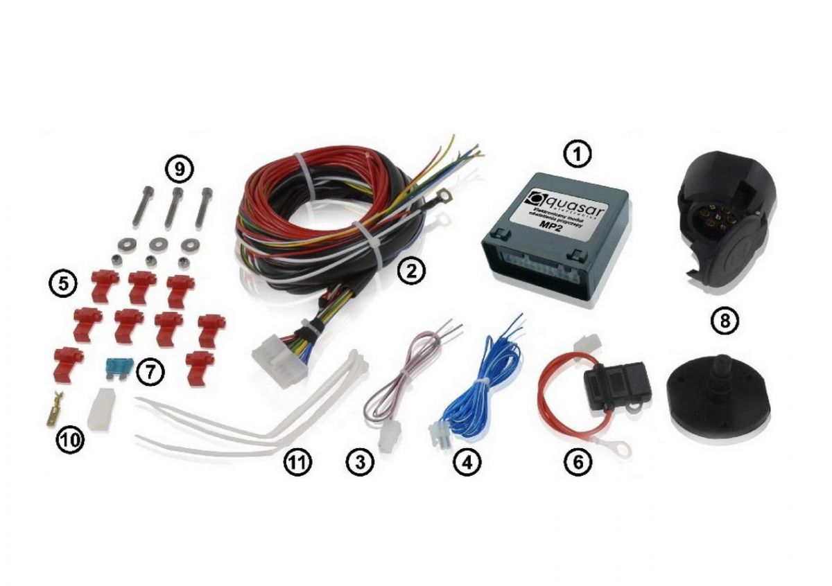 Renault Megane IV Berlina Grand Coupe (2016-2021) - Kit de remorcare Galia