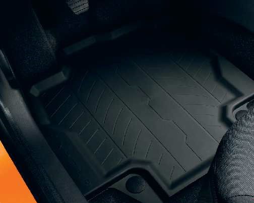 Renault Captur - Set covorase de cauciuc cu margini inalte (Renault Original) 2013-2019