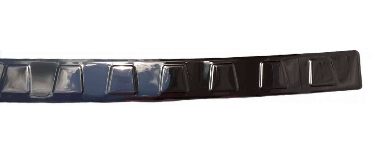 Renault Captur (2016-2019) - Ornament protectie portbagaj Glossy Black Chrome