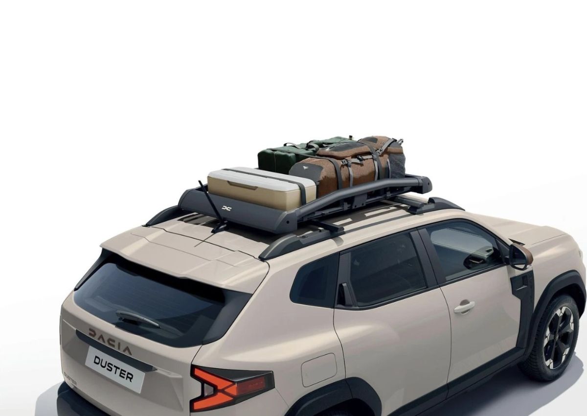 Duster III (2024-) - Kit portbagaj original Dacia - Cadru portbagaj plafon + Kit montare portbagaj plafon