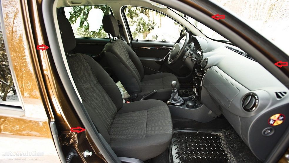 Duster (2010-2017) - Chedere interior portiere - fata dreapta (Dacia Original)