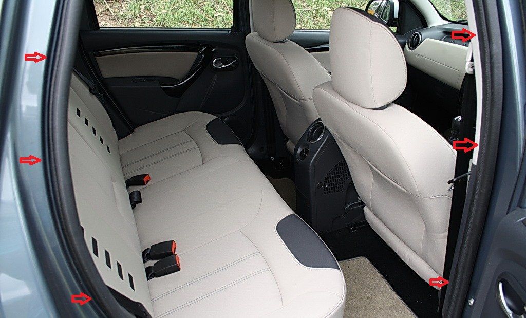 Duster (2010-2017) - Chedere interior portiere- spate dreapta (Dacia Original)