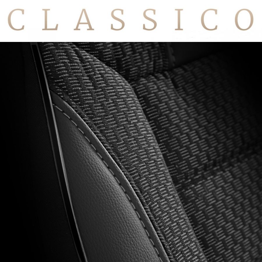 Sandero III / Stepway III - Set Huse scaune Classico - realizate special pentru Sandero si compatibile cu cotiera laterala