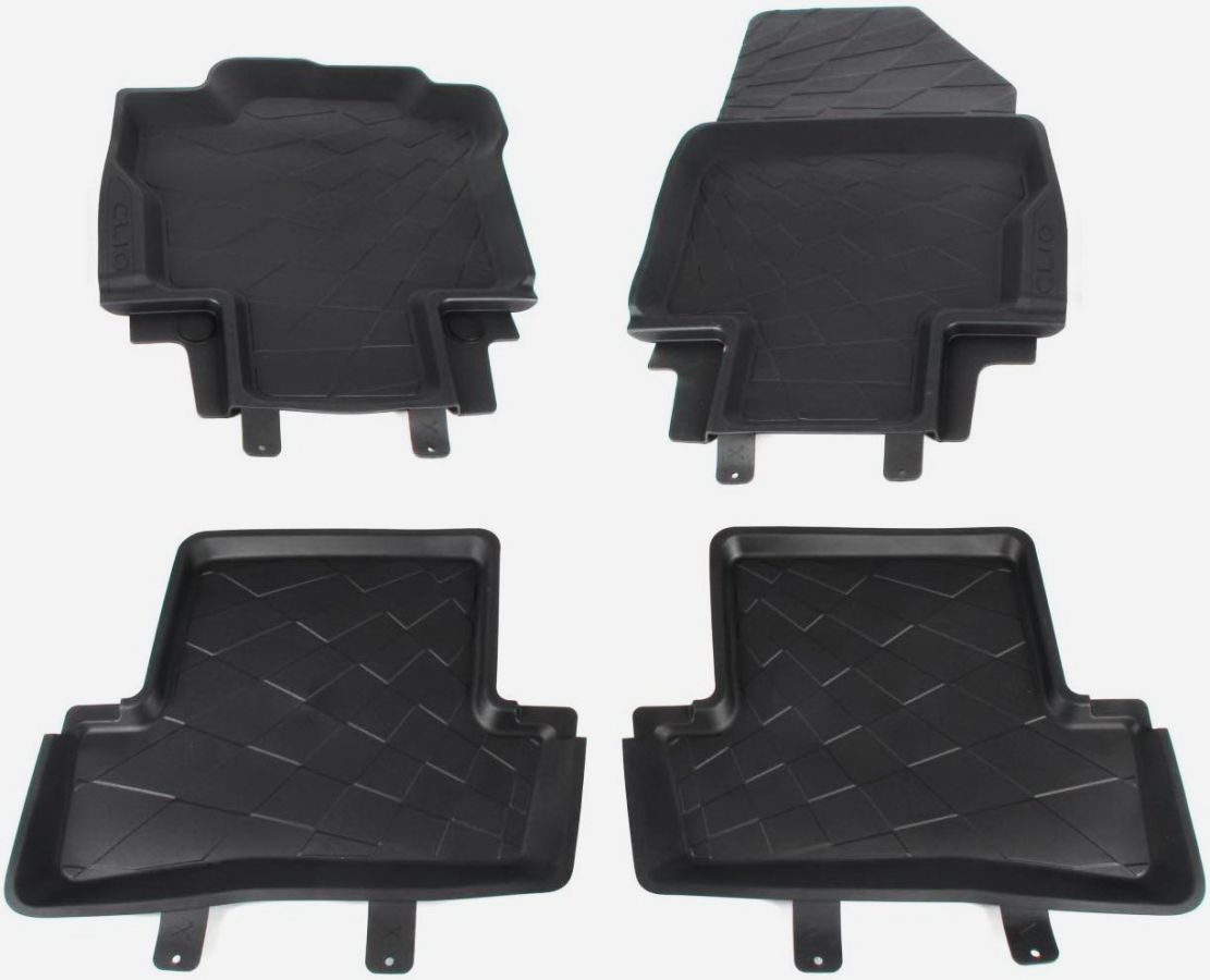 Renault Clio IV - Set covorase de cauciuc cu margini inalte (Renault Original)