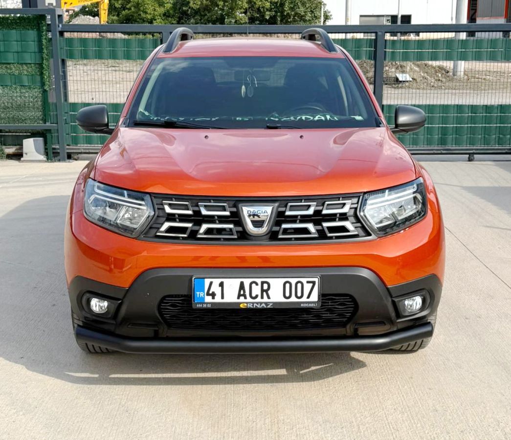 Duster (2018-2024) - Bară de protecție față Tetri - Negru