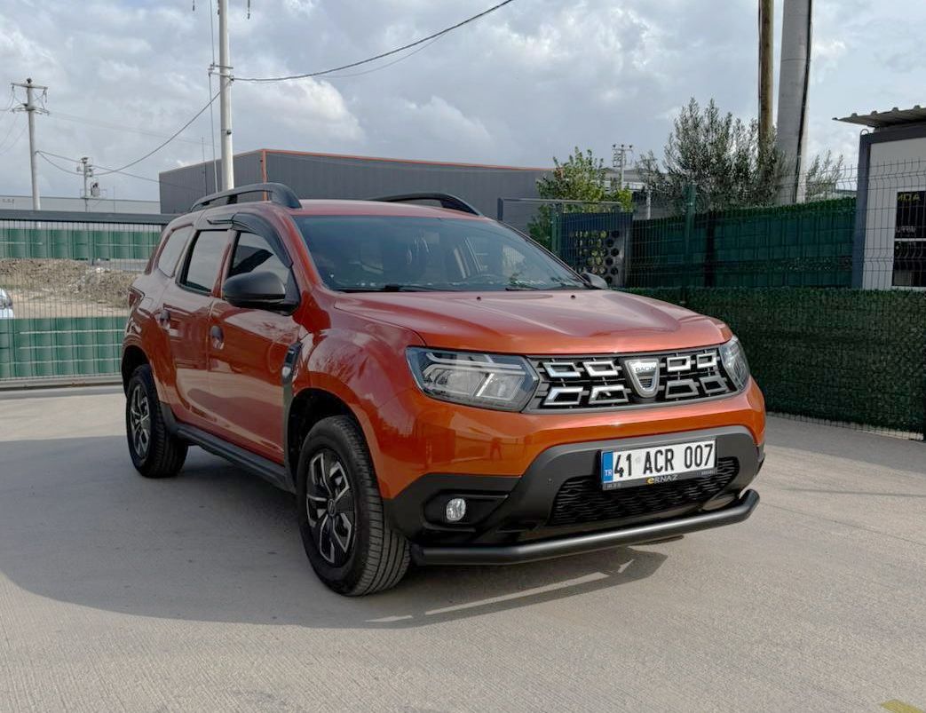 Duster (2018-2024) - Bară de protecție față Tetri - Negru