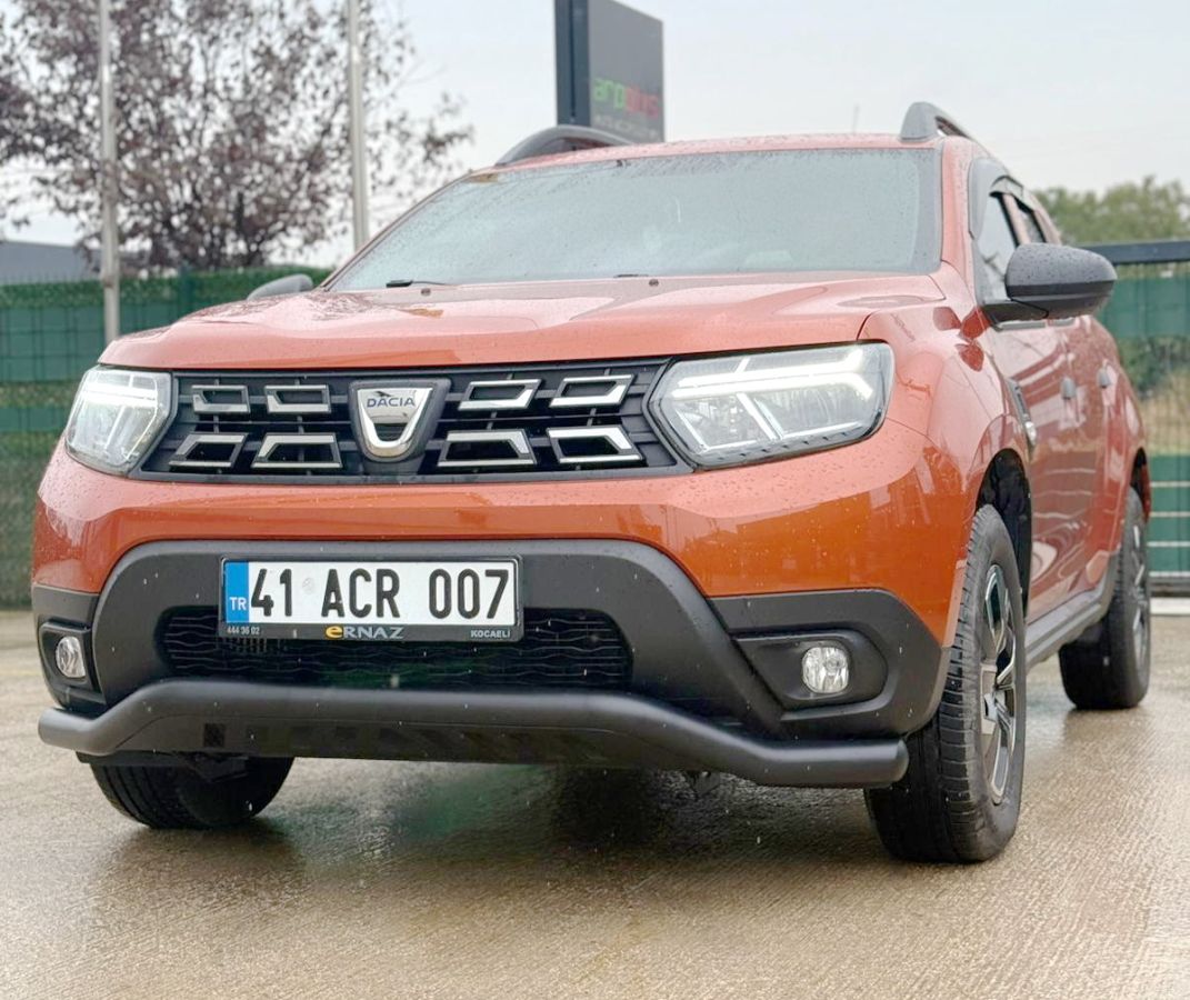 Duster (2018-2024) - Bară de protecție față Glo plus - Negru