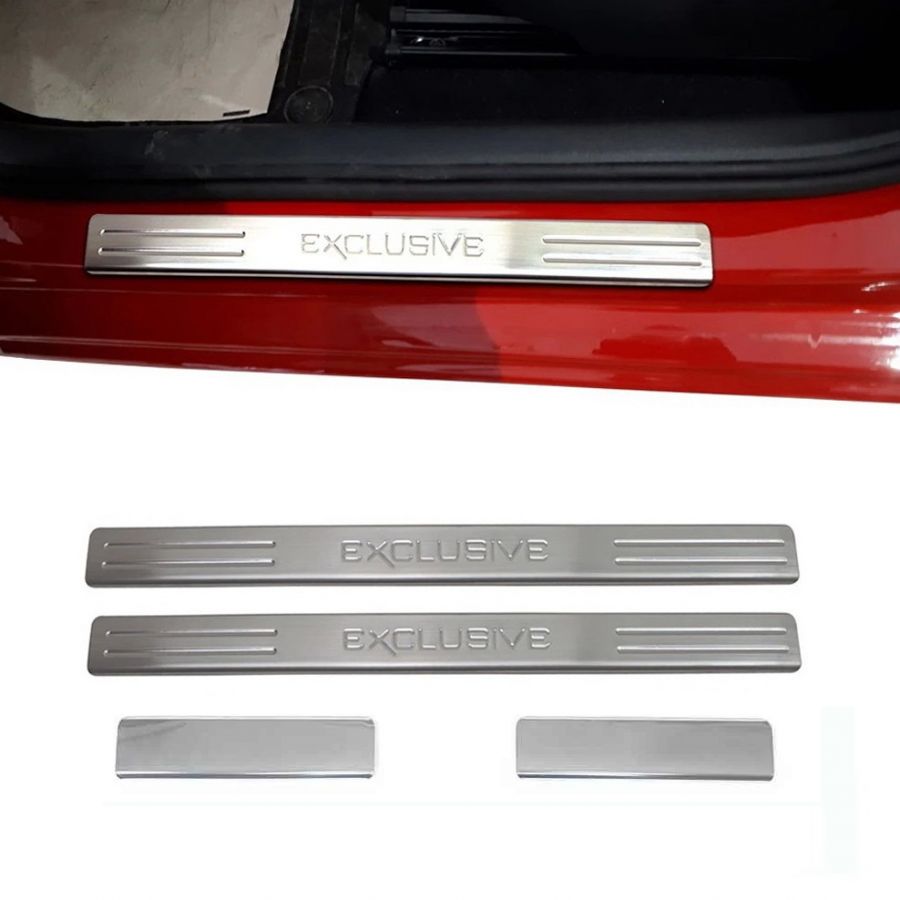Duster II / Duster I - Protectie praguri din inox 