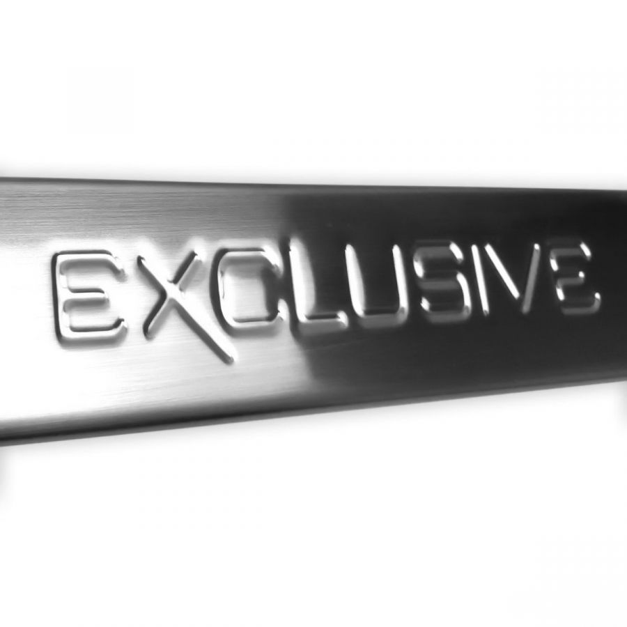 Duster II / Duster I - Protectie praguri din inox 
