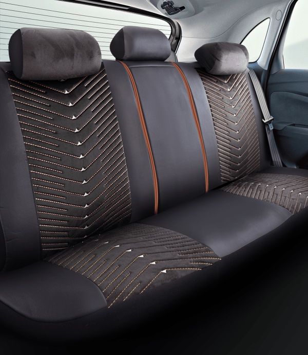 Duster III (2024-2025) - Set Huse scaune Dubai Bronz - realizate special pentru Duster 3