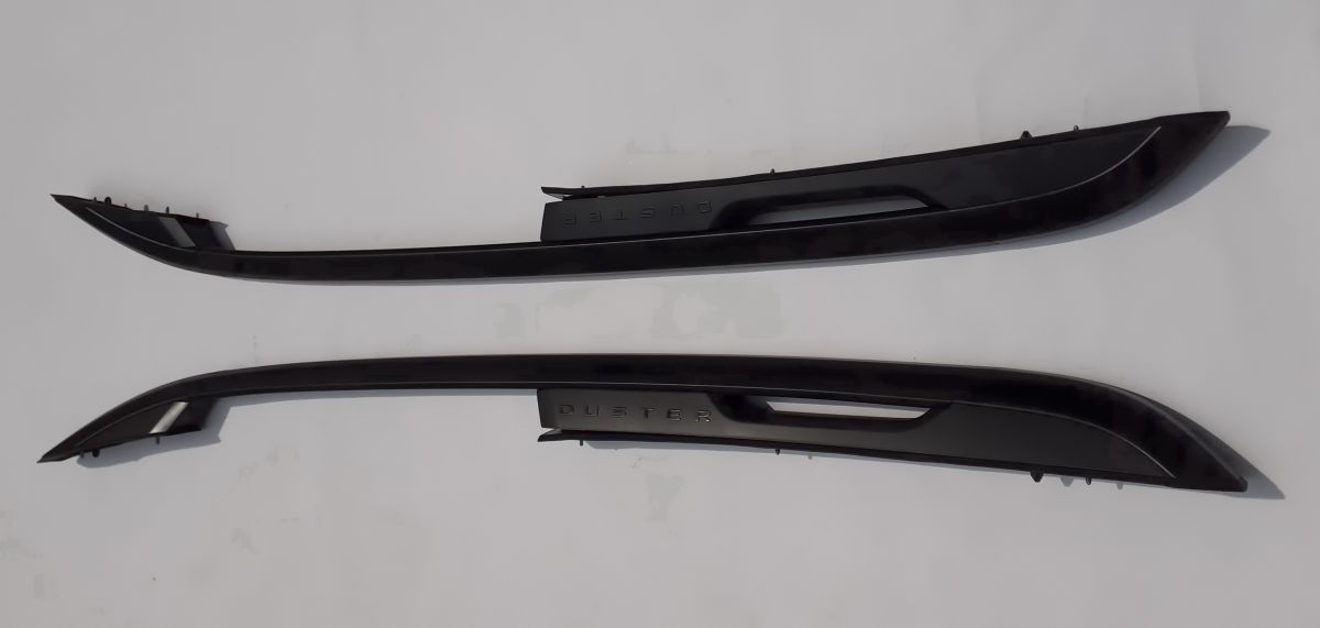 Duster II (2018-2024) - Set bare de pavilion longitudinale- Black line (Dacia Original)