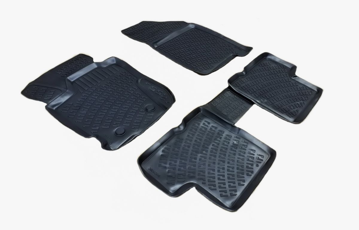 Duster II (2018-2024) 4x4 - Set covorase de cauciuc cu margine inalta