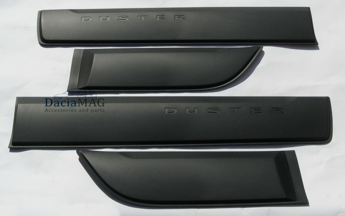 Duster II (2018-2024) - Set protectii laterale portiere (Dacia Original)