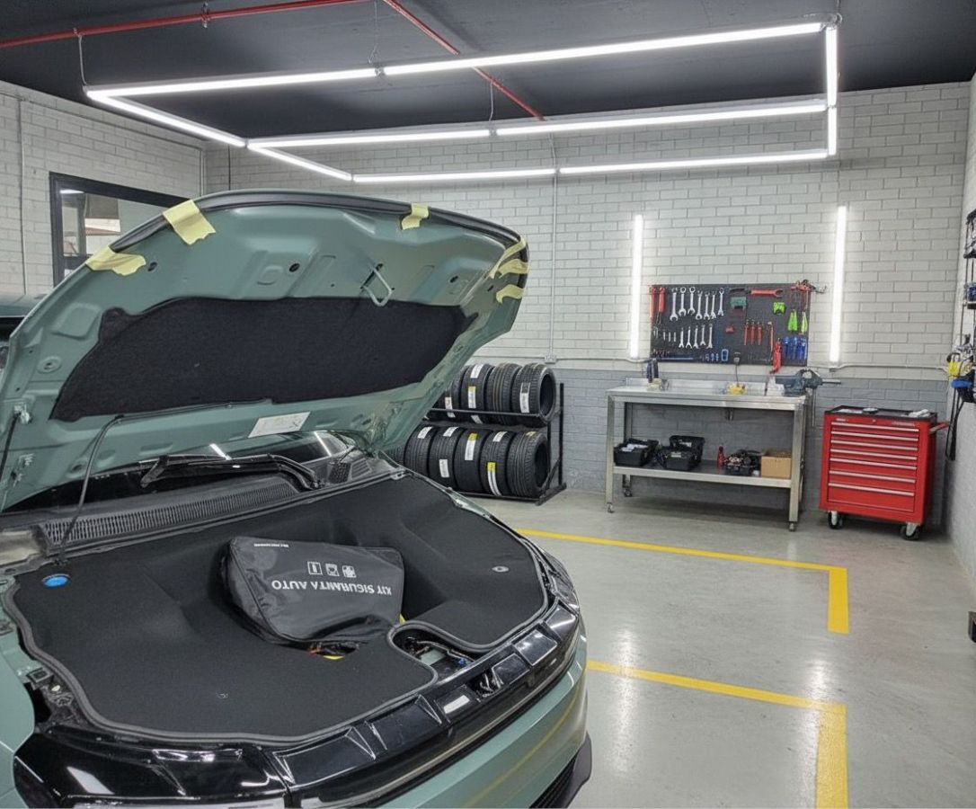 Dacia Spring Facelift (2024-) - Compartiment de depozitare „Frunk” pentru portbagajul față