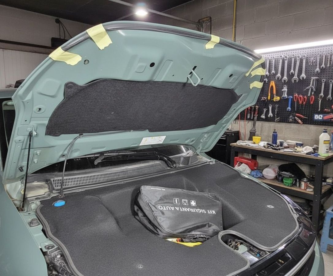 Dacia Spring Facelift (2024-) - Compartiment de depozitare „Frunk” pentru portbagajul față