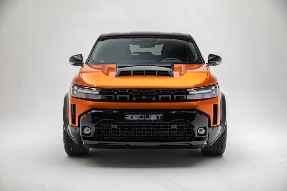 Duster III (2024-2026) / Bigster (2025 - ) - Deflector capotă REDUST - Negru lucios