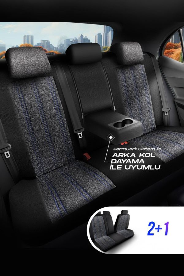 Duster III (2024-2025) - Set Huse scaune Marsilya - realizate special pentru Duster 3