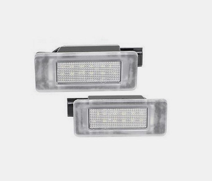 Duster II (2018-2024)  - Lampi LED numar inmatriculare Transparent Smoke