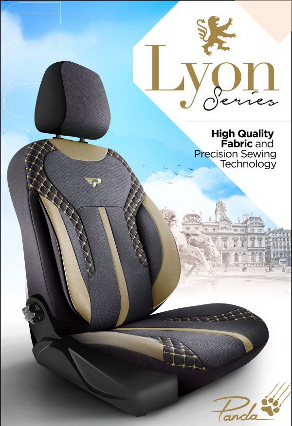 Duster III (2024-2025) - Set Huse scaune Lyon Series - realizate special pentru Duster 3