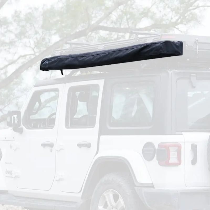 Marchiza camping Wild Land la 180° cu montare pe partea dreapta