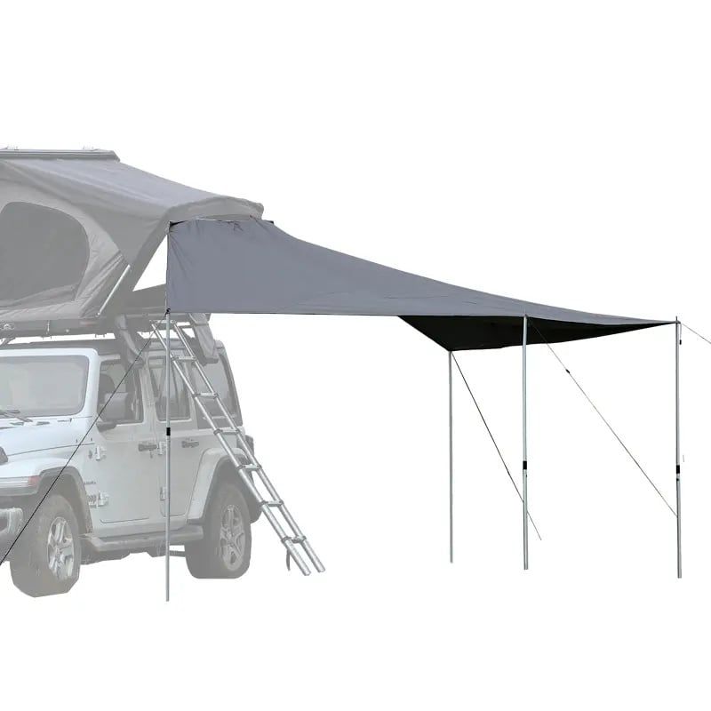 Copertină universală de camping 295 cm x 528 cm x 190 cm cu tije telescopice Wild Land