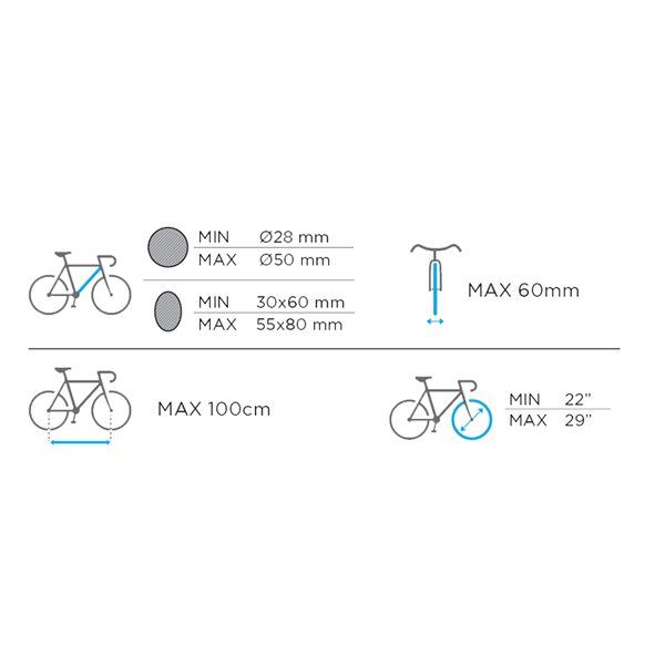 Suport bicicleta Menabo Asso cu prindere pe bare transversale