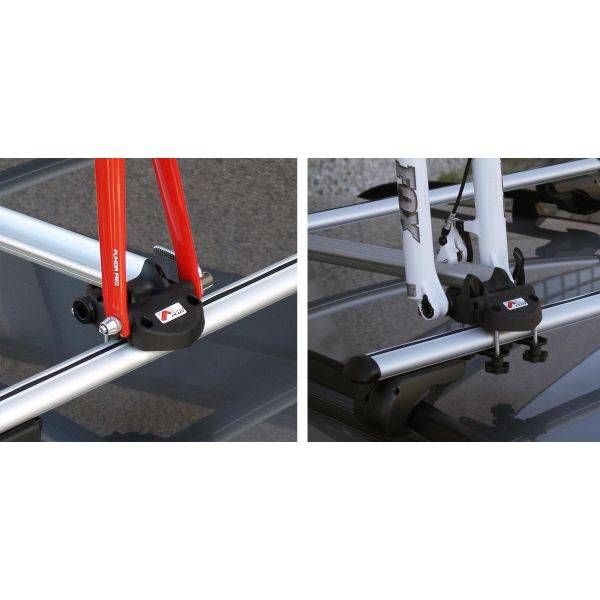 Suport bicicleta Menabo Bike Pro cu prindere pe bare transversale de furca