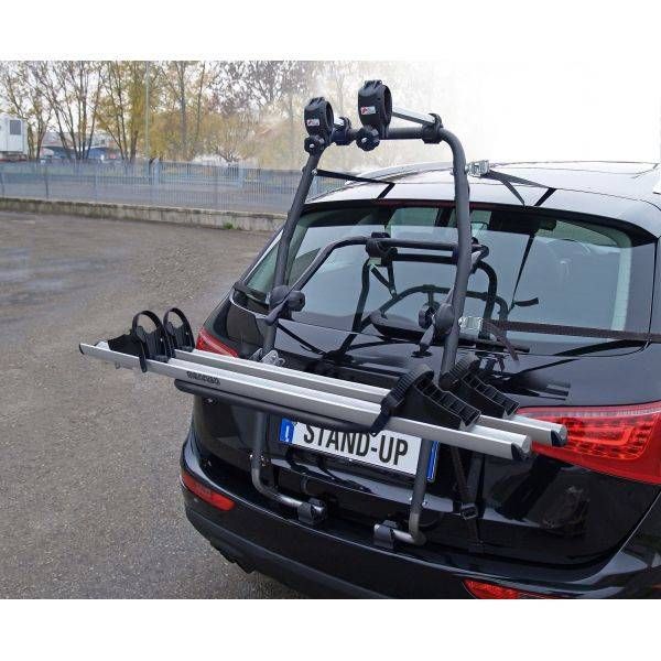 Suport biciclete Menabo Stand Up 2 pentru 2 biciclete cu prindere pe haion/portbagaj