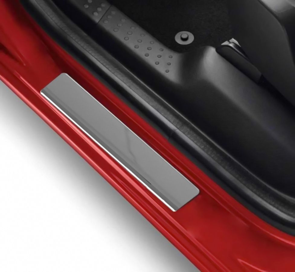 Duster II (2018-2024) - Protectie praguri din inox Premium - fata si spate
